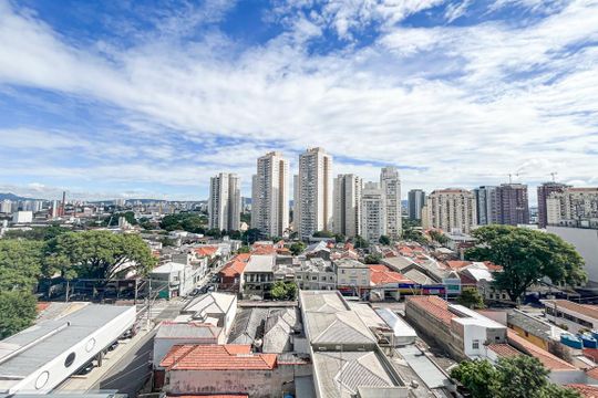 Vista da Sacada de apartamento para alugar com 1 quarto, 33m² em Pompeia, São Paulo