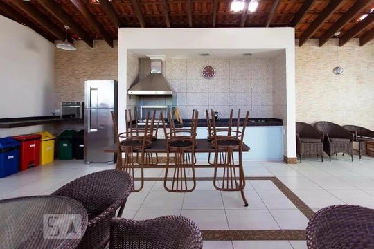 Área comum - Churrasqueira de apartamento para alugar com 3 quartos, 68m² em Baeta Neves, São Bernardo do Campo