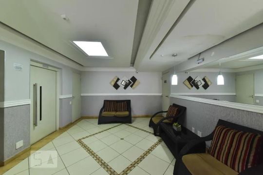 Área comum - Hall de apartamento para alugar com 3 quartos, 68m² em Baeta Neves, São Bernardo do Campo