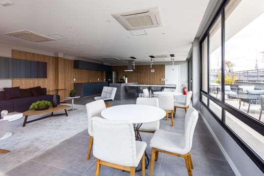 Salão de Festas de apartamento à venda com 1 quarto, 30m² em Sumaré, São Paulo