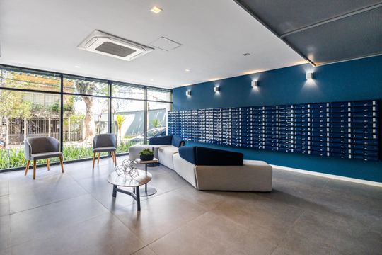 Hall social de apartamento à venda com 1 quarto, 30m² em Sumaré, São Paulo