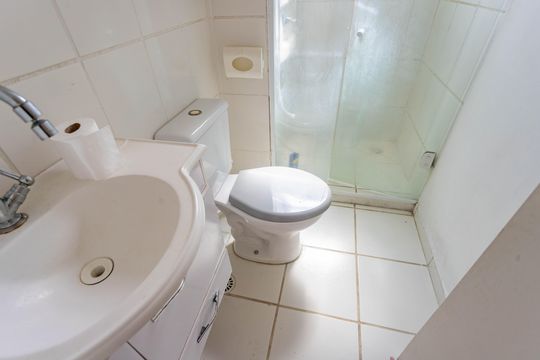 Banheiro  de apartamento para alugar com 2 quartos, 67m² em Suiço, São Bernardo do Campo