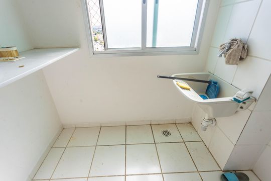 Área de serviço  de apartamento para alugar com 2 quartos, 67m² em Suiço, São Bernardo do Campo
