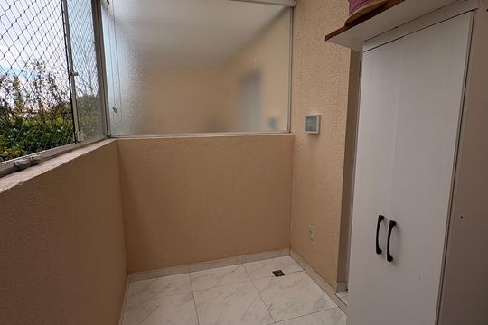Varanda de apartamento à venda com 2 quartos, 62m² em Vila Caraguata, São Paulo