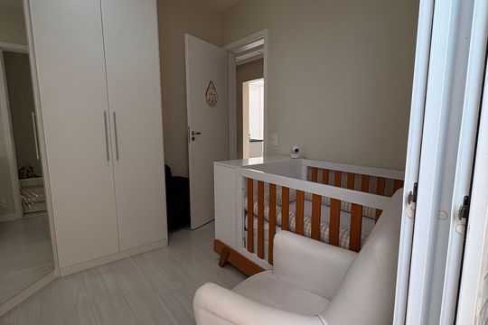 Quarto de apartamento à venda com 2 quartos, 62m² em Vila Caraguata, São Paulo