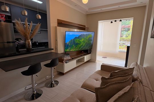 Apartamento à venda com 2 quartos, 62m² em Vila Caraguata, São Paulo