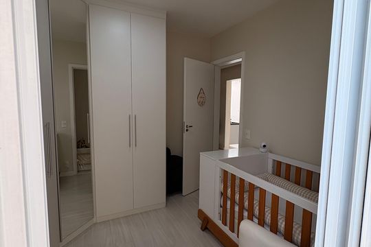 Quarto de apartamento à venda com 2 quartos, 62m² em Vila Caraguata, São Paulo