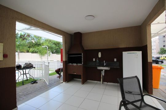 Área comum - Churrasqueira de apartamento à venda com 2 quartos, 55m² em Curicica, Rio de Janeiro