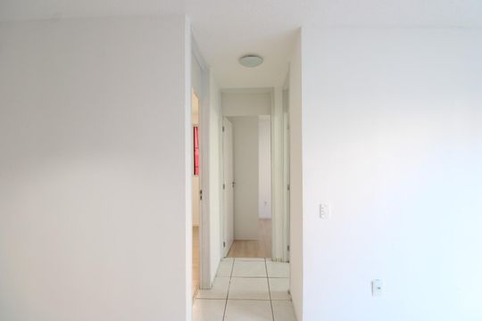 Sala - Corredor de apartamento à venda com 2 quartos, 55m² em Curicica, Rio de Janeiro