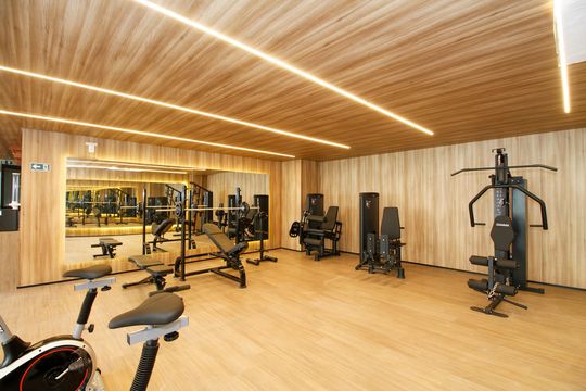 Área Comum - Academia de kitnet/studio para alugar com 1 quarto, 25m² em Pinheiros, São Paulo