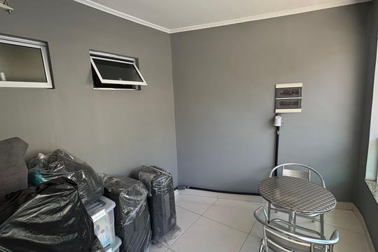 Varanda da Suíte de casa para alugar com 3 quartos, 208m² em Vila Valparaíso, Santo André