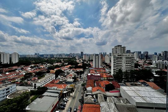 Vista Teerraço de kitnet/studio para alugar com 1 quarto, 25m² em Santo Amaro, São Paulo
