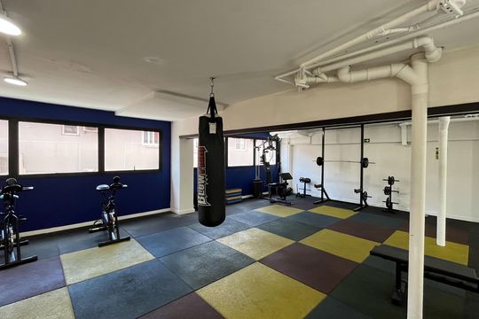 Área comum de kitnet/studio para alugar com 1 quarto, 15m² em Vila Matias, Santos