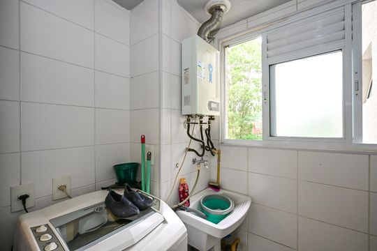 Área de Serviço  de apartamento à venda com 2 quartos, 56m² em Parque Reboucas, São Paulo