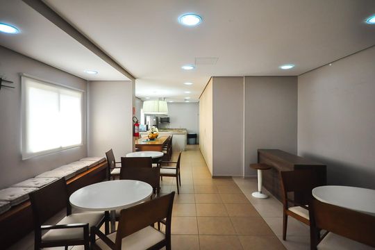Salão de Festa de apartamento à venda com 2 quartos, 56m² em Parque Reboucas, São Paulo