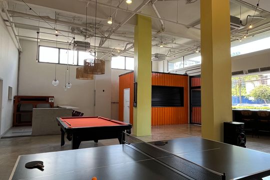 Área comum de kitnet/studio para alugar com 1 quarto, 15m² em Vila Matias, Santos