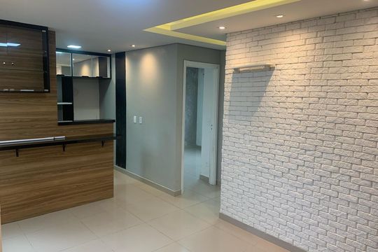 Sala  de apartamento para alugar com 2 quartos, 40m² em Canudos, Novo Hamburgo