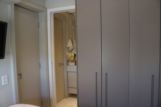 Quarto 1 de apartamento à venda com 1 quarto, 29m² em Parque Industrial Tomas Edson, São Paulo