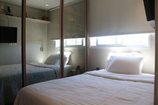 Quarto 1 de apartamento à venda com 1 quarto, 29m² em Parque Industrial Tomas Edson, São Paulo