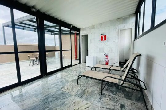 Apartamento para alugar com 1 quarto, 40m² em Estoril, Belo Horizonte