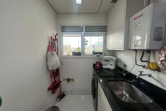 Área de Serviço de apartamento à venda com 1 quarto, 76m² em Jardim Tupanci, Barueri