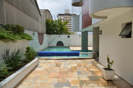 Área comum - Piscina de apartamento para alugar com 2 quartos, 92m² em Vila Gilda, Santo André