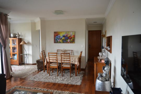 Sala de apartamento para alugar com 2 quartos, 92m² em Vila Gilda, Santo André