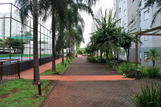 Área comum de apartamento para alugar com 2 quartos, 50m² em Residencial das Americas, Ribeirão Preto