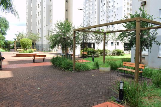 Área comum de apartamento para alugar com 2 quartos, 50m² em Residencial das Americas, Ribeirão Preto