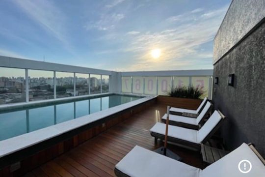 Área comum de apartamento para alugar com 1 quarto, 47m² em Azenha, Porto Alegre