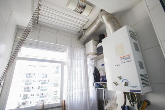 Área de Serviço de apartamento à venda com 2 quartos, 55m² em Taquara, Rio de Janeiro