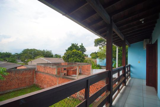 varanda do Quarto 1 de casa à venda com 2 quartos, 80m² em Feitoria Seller, São Leopoldo