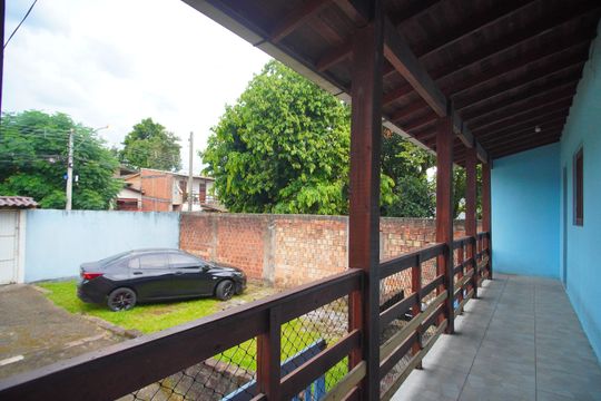 Varanda de casa à venda com 2 quartos, 80m² em Feitoria Seller, São Leopoldo