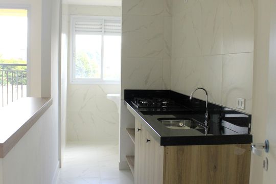 Cozinha  de apartamento para alugar com 2 quartos, 52m² em Parque Jurema, Guarulhos