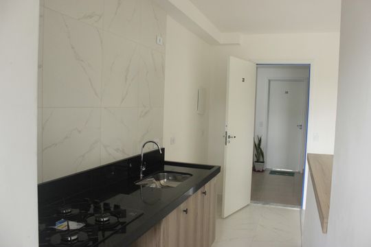 Cozinha  de apartamento para alugar com 2 quartos, 52m² em Parque Jurema, Guarulhos