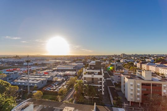 Vista da Suíte de apartamento à venda com 3 quartos, 66m² em Jardim Lindóia, Porto Alegre