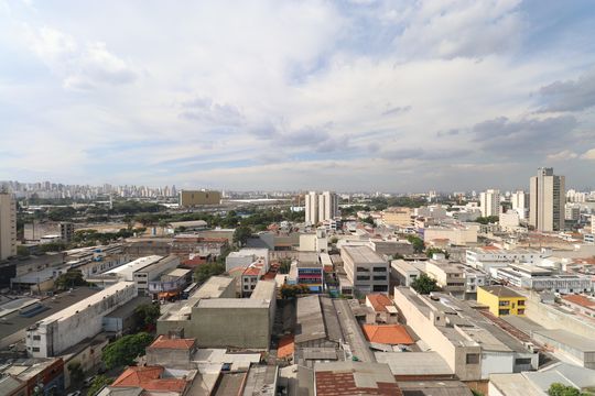 Vista  de kitnet/studio à venda com 1 quarto, 33m² em Bom Retiro, São Paulo