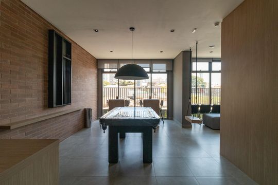 Salão de jogos de kitnet/studio para alugar com 1 quarto, 32m² em Pompeia, São Paulo