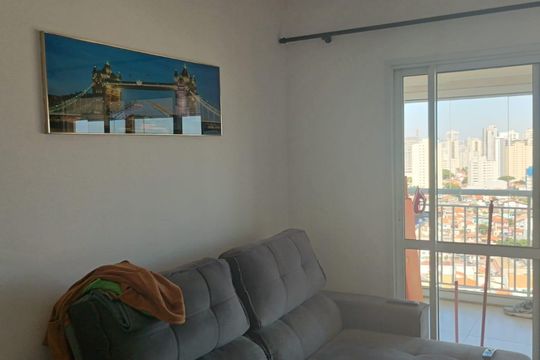 Sala de apartamento à venda com 1 quarto, 48m² em Tatuapé, São Paulo