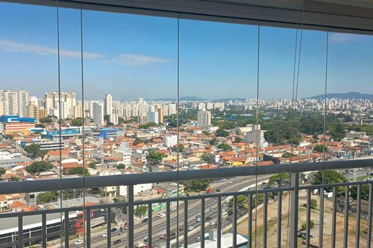 Varanda de apartamento à venda com 1 quarto, 48m² em Tatuapé, São Paulo