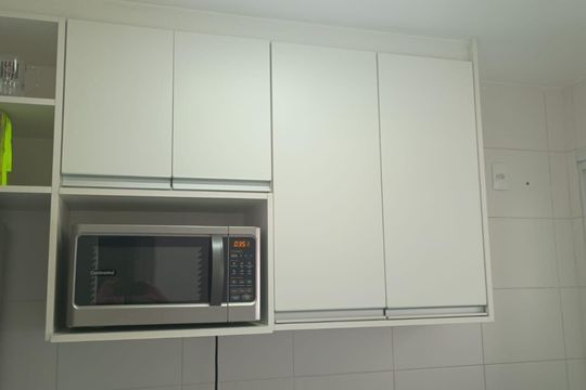 Cozinha de apartamento à venda com 1 quarto, 48m² em Tatuapé, São Paulo