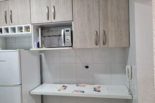 Cozinha de casa de condomínio à venda com 2 quartos, 57m² em Vila Nova Savoia, São Paulo