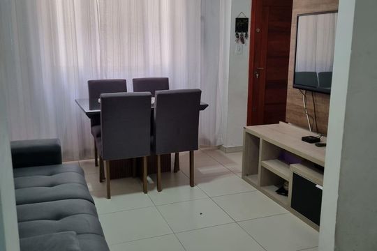 Sala de casa de condomínio à venda com 2 quartos, 57m² em Vila Nova Savoia, São Paulo