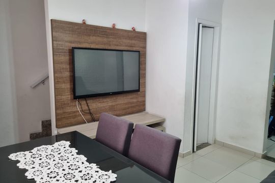 Sala de casa de condomínio à venda com 2 quartos, 57m² em Vila Nova Savoia, São Paulo