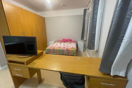 Sala/Quarto de apartamento para alugar com 1 quarto, 35m² em Alphaville Industrial, Barueri
