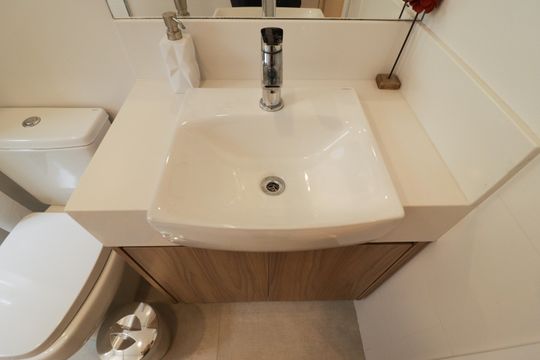 Banheiro da Suíte 1 de apartamento à venda com 4 quartos, 335m² em Santana, São Paulo