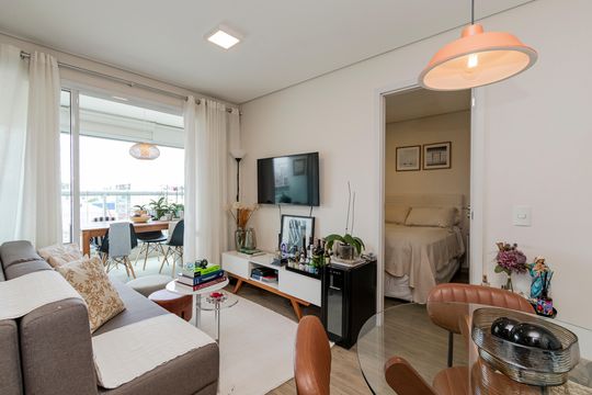 Apartamento à venda com 1 quarto, 43m² em Campo Belo, São Paulo