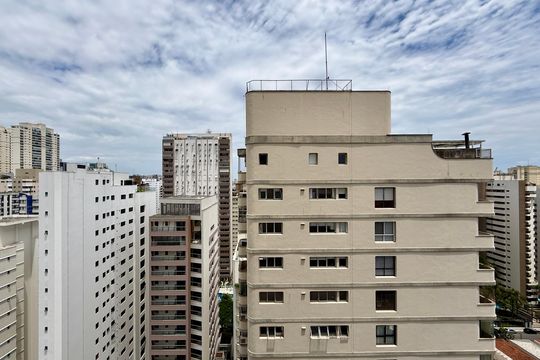 Vista de kitnet/studio para alugar com 1 quarto, 36m² em Brooklin, São Paulo