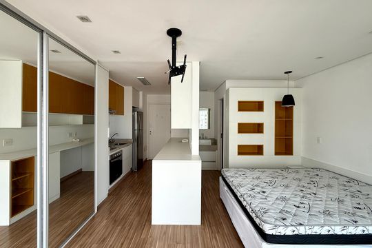 Kitnet/Studio para alugar com 1 quarto, 36m² em Brooklin, São Paulo