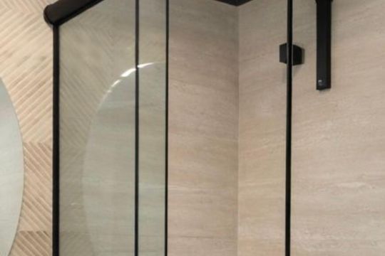 Banheiro de apartamento à venda com 1 quarto, 27m² em Vila Olímpia, São Paulo